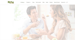 Desktop Screenshot of heritagehealthfood.com